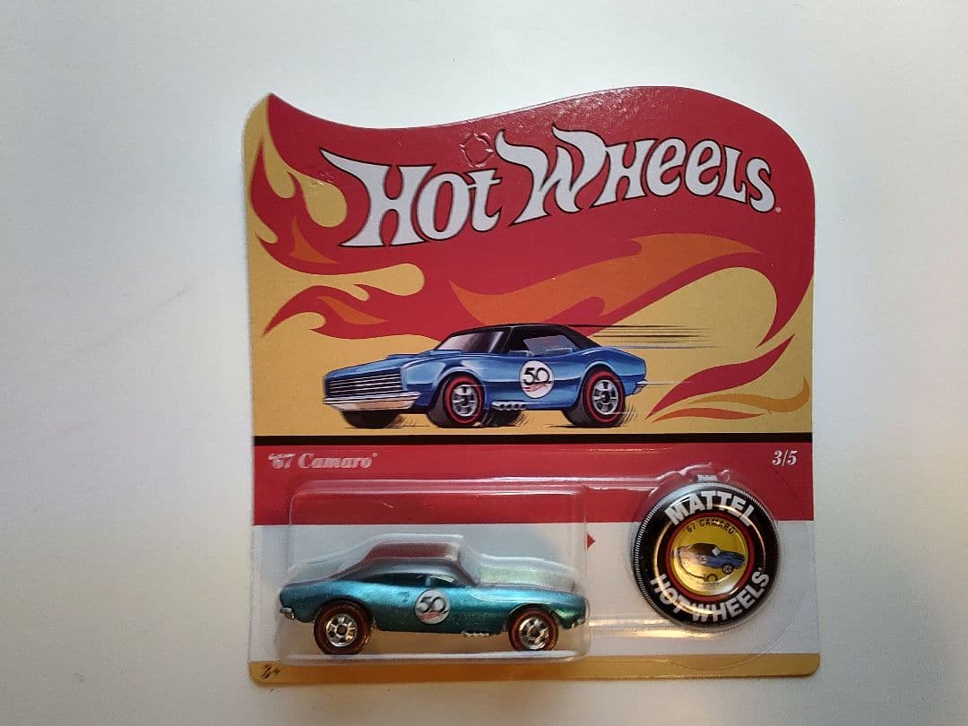 ホットウィール 50周年記念限定カー 5種セット