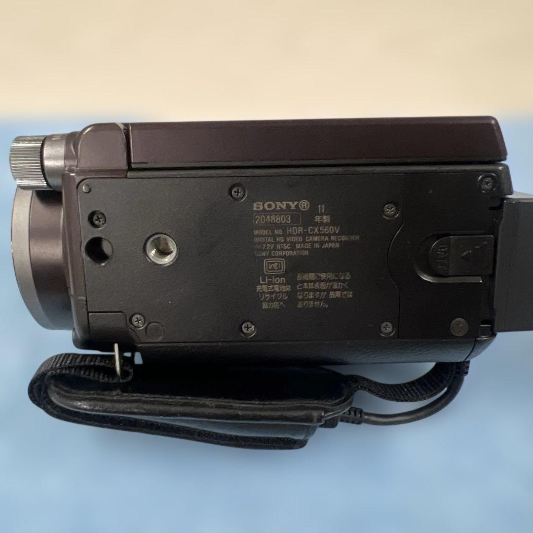 Sony HDR-CX560V HDビデオカメラ