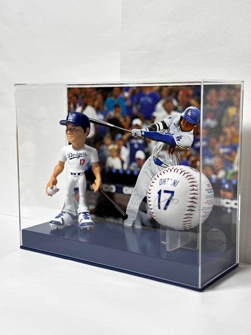 大谷翔平　ディスプレイケース　2024 MVP ボール　ボールケース　ドジャース