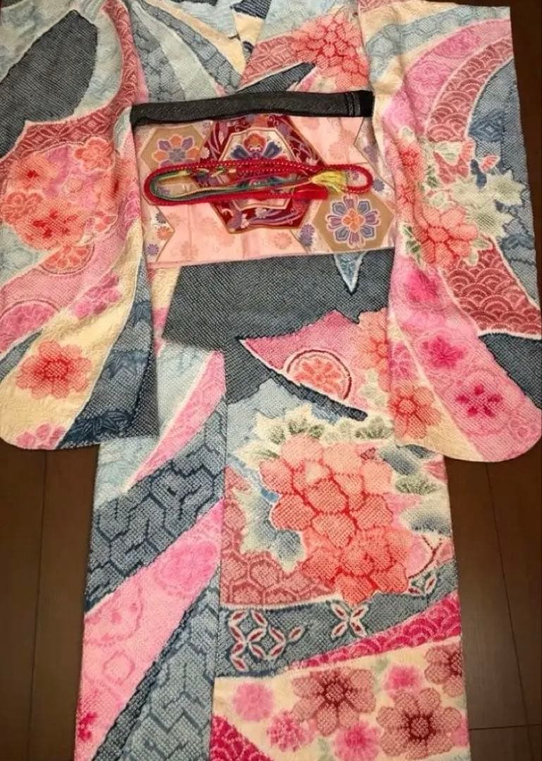 らら様 正絹　総絞り振袖