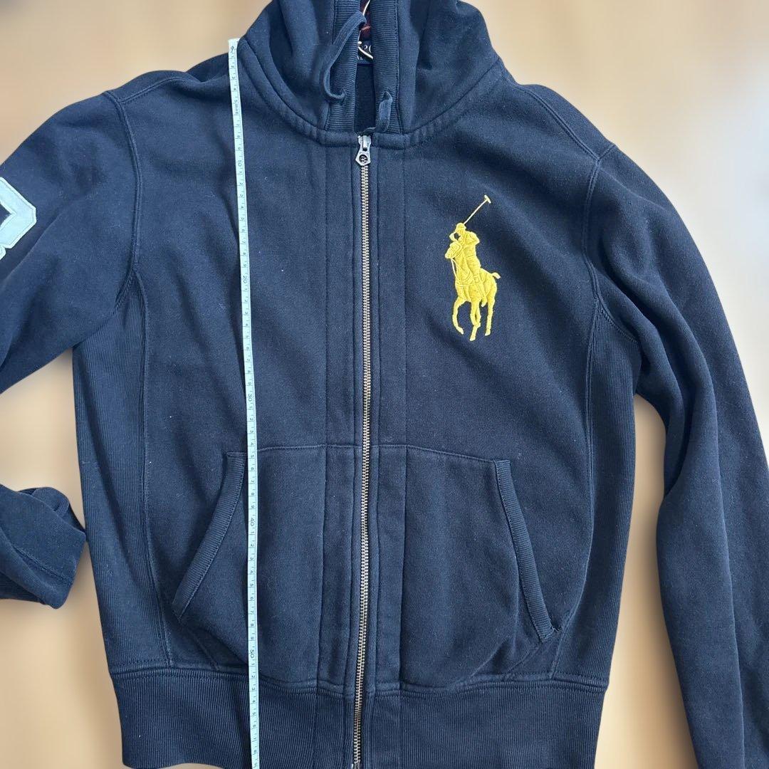 Polo Ralph Lauren フルジップパーカー XS 黒