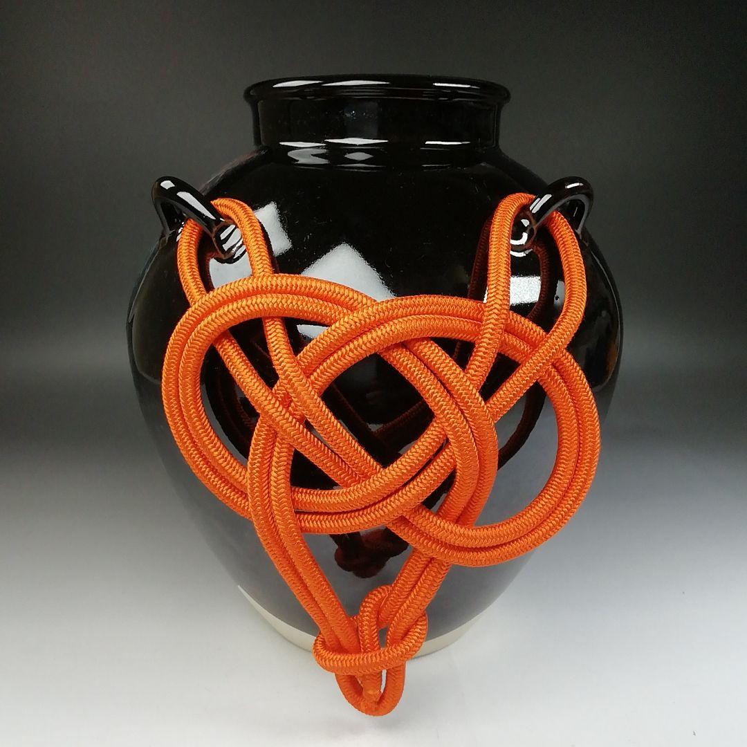 Ｔ８５１　飾壷　『平安　万代草山 造』『茶壷』　共箱　茶道具