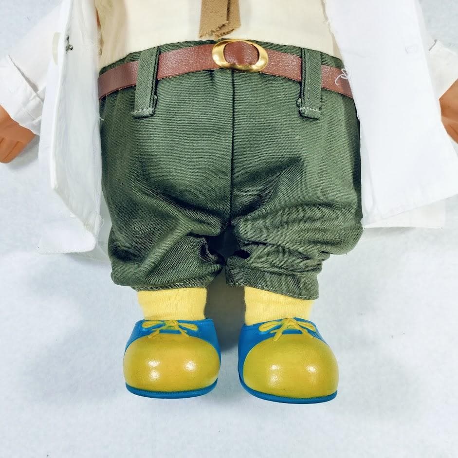 Dr.スランプ アラレちゃん 則巻千兵衛 本体 白衣 ソフビ 29cm ポピー