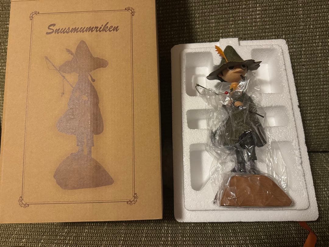 スナフキン フィギュア 釣り　ムーミン