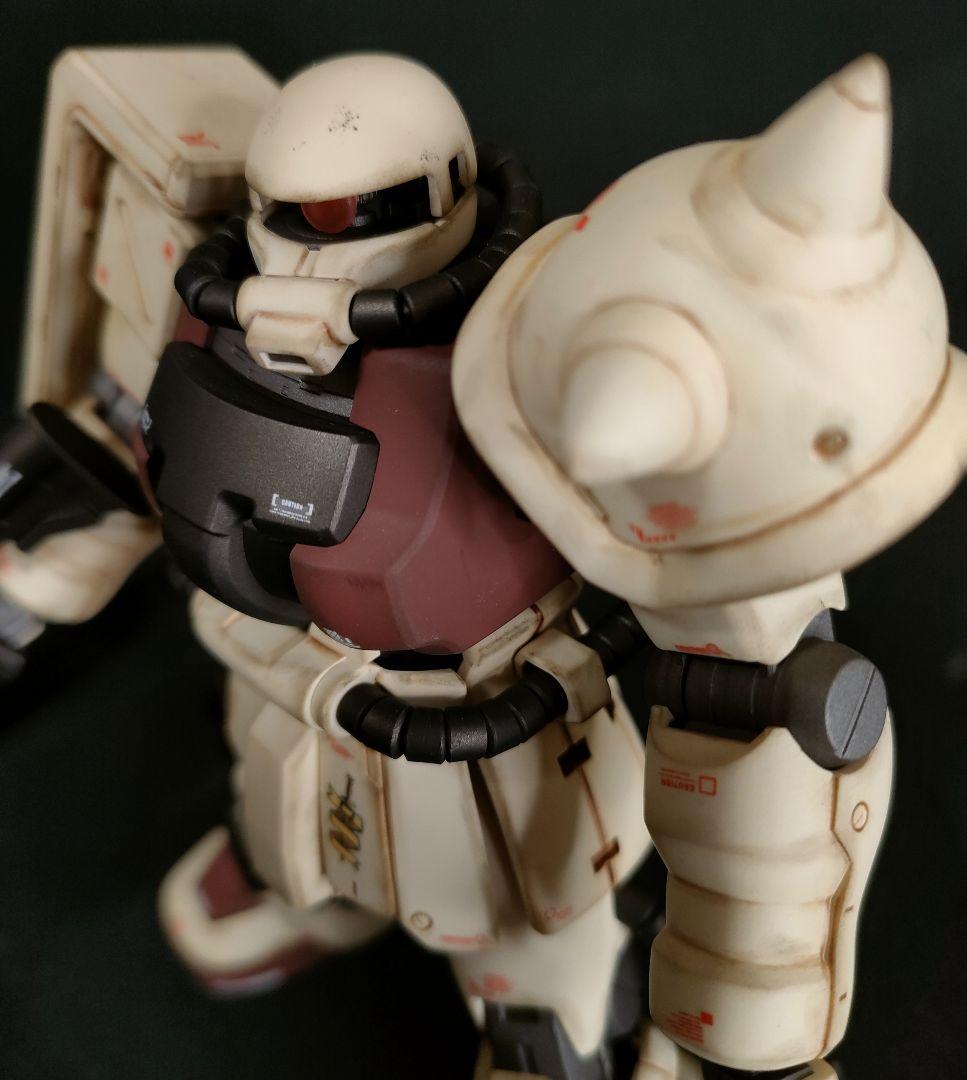 ガンプラ 塗装済完成品 MG 1/100 MS-06F-2 ザクII F2型