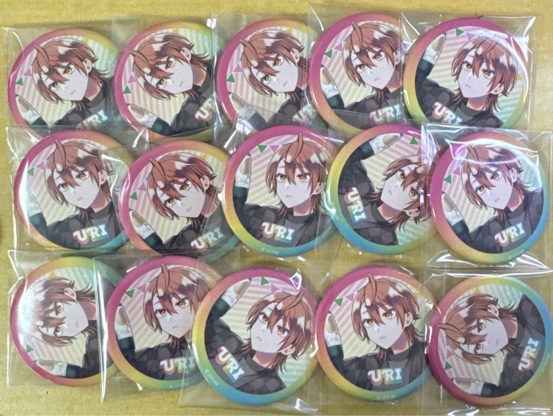 カラフルピーチ ぷぴぱ 缶バッジ