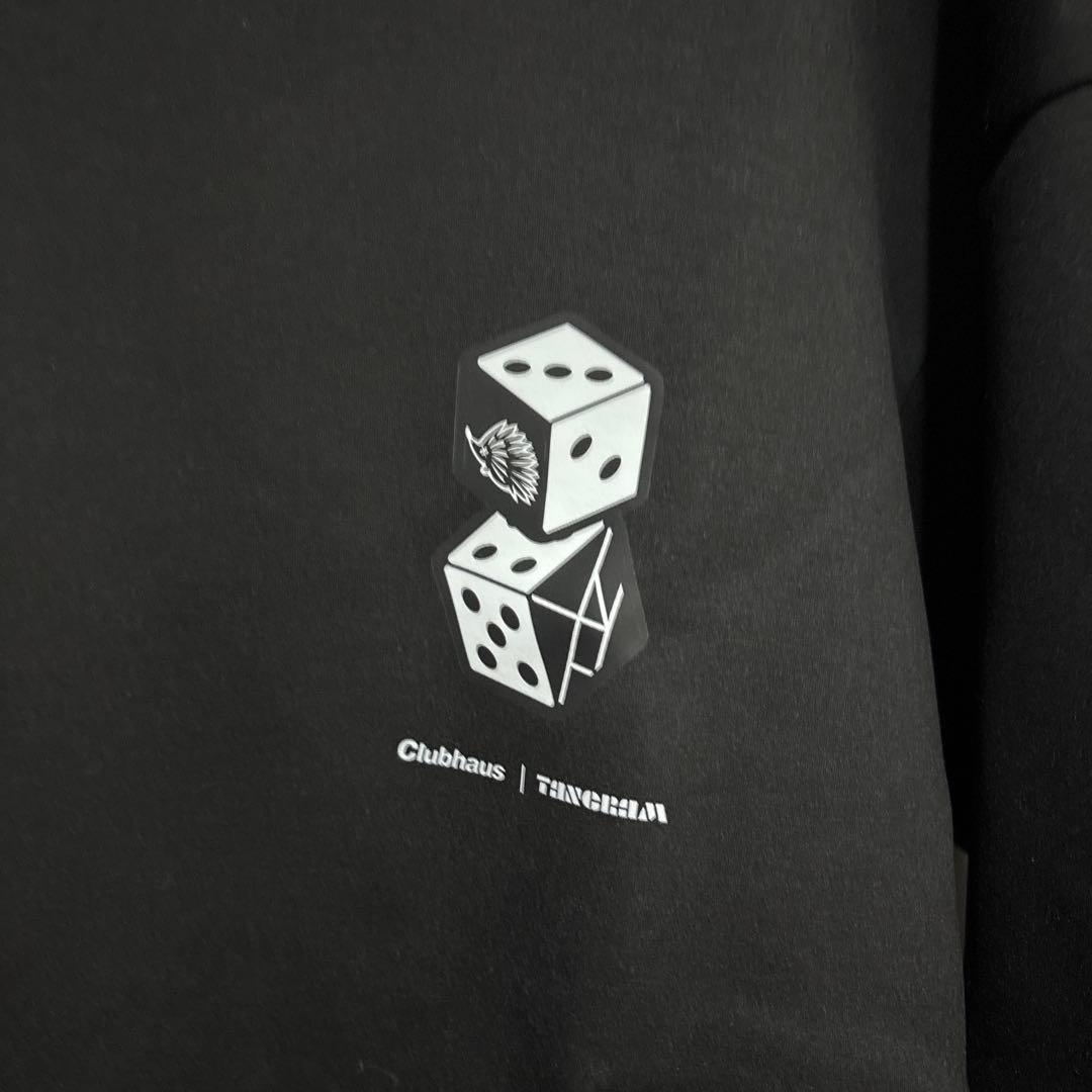 Clubhaus × TANGRAM コラボ パーカー 黒 XL