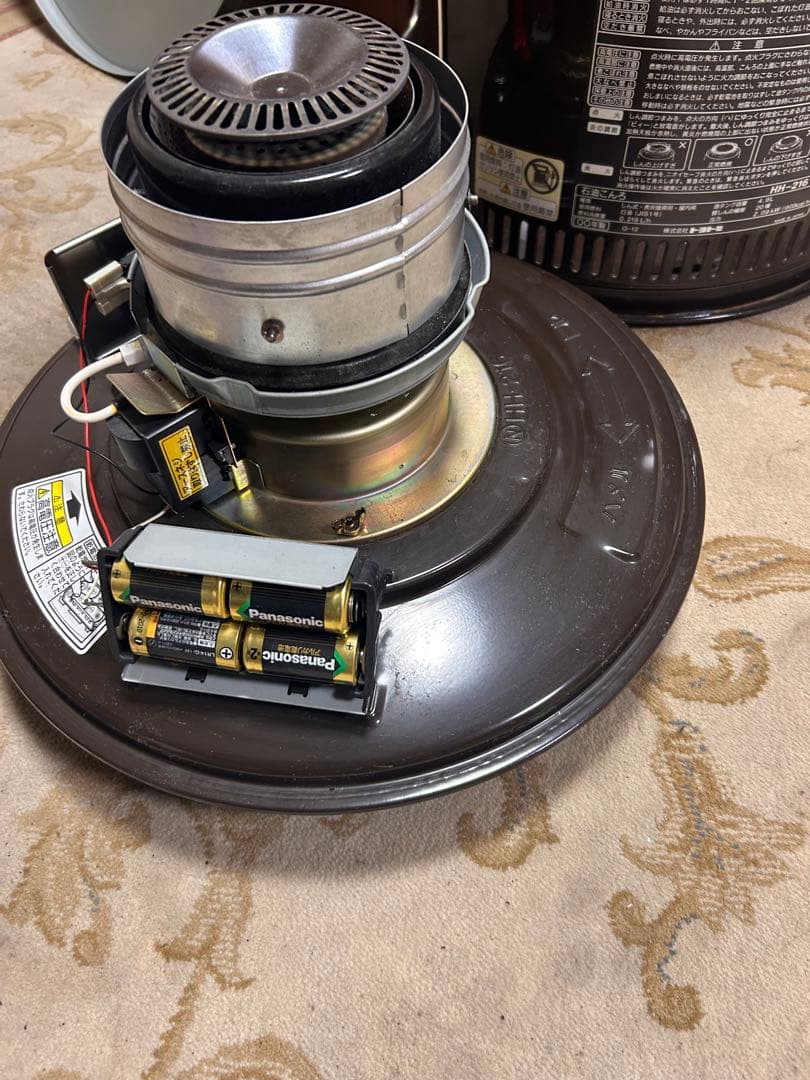 煮炊きができるストーブ！トヨトミ　火鉢型石油ストーブ HH-216