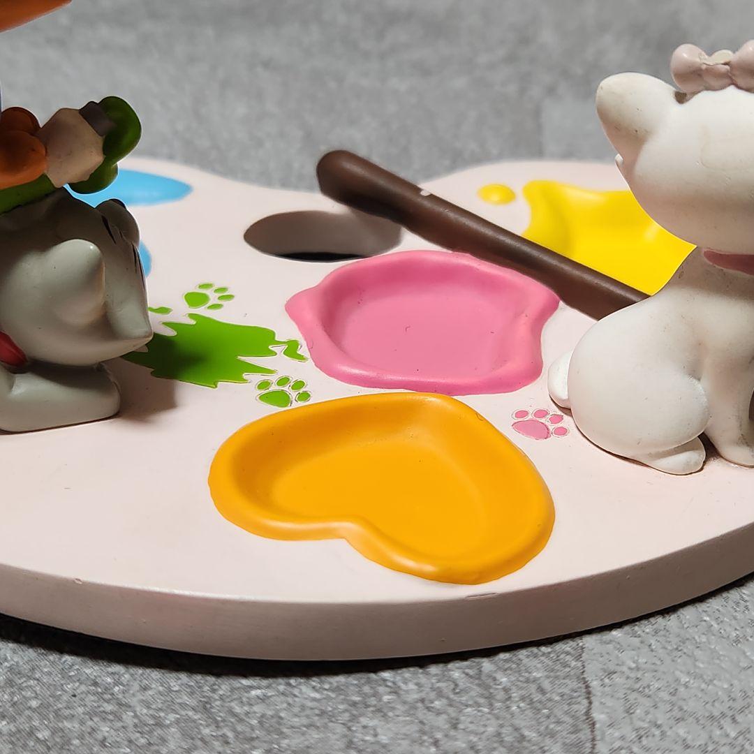 ディズニー おしゃれキャット パレットフィギュア 置物