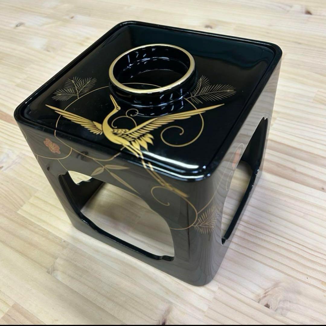 善 輪島塗 西村国保(保証書 箱アリ) 木製 お善 漆芸 漆器 工芸品 漆 蒔絵