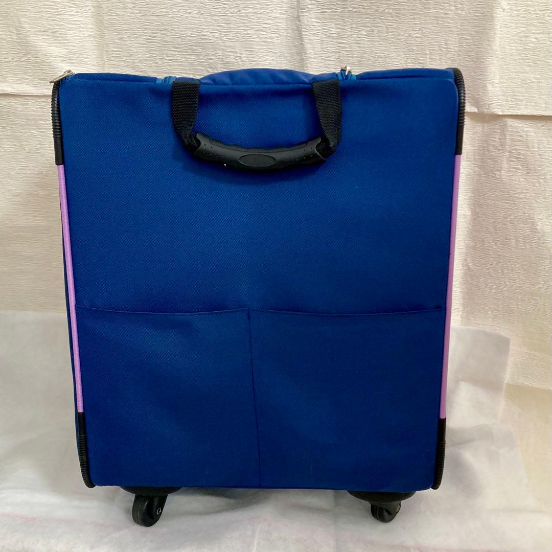 リッチェル　パラレルキャリー　ネイビー&パープル