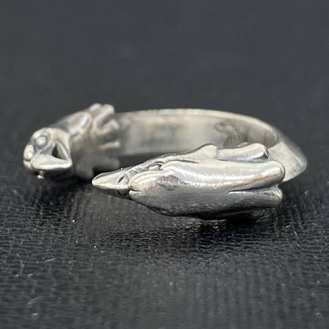 アクセサリー LARRY SMITH DOUBLE EAGLE HEAD RING