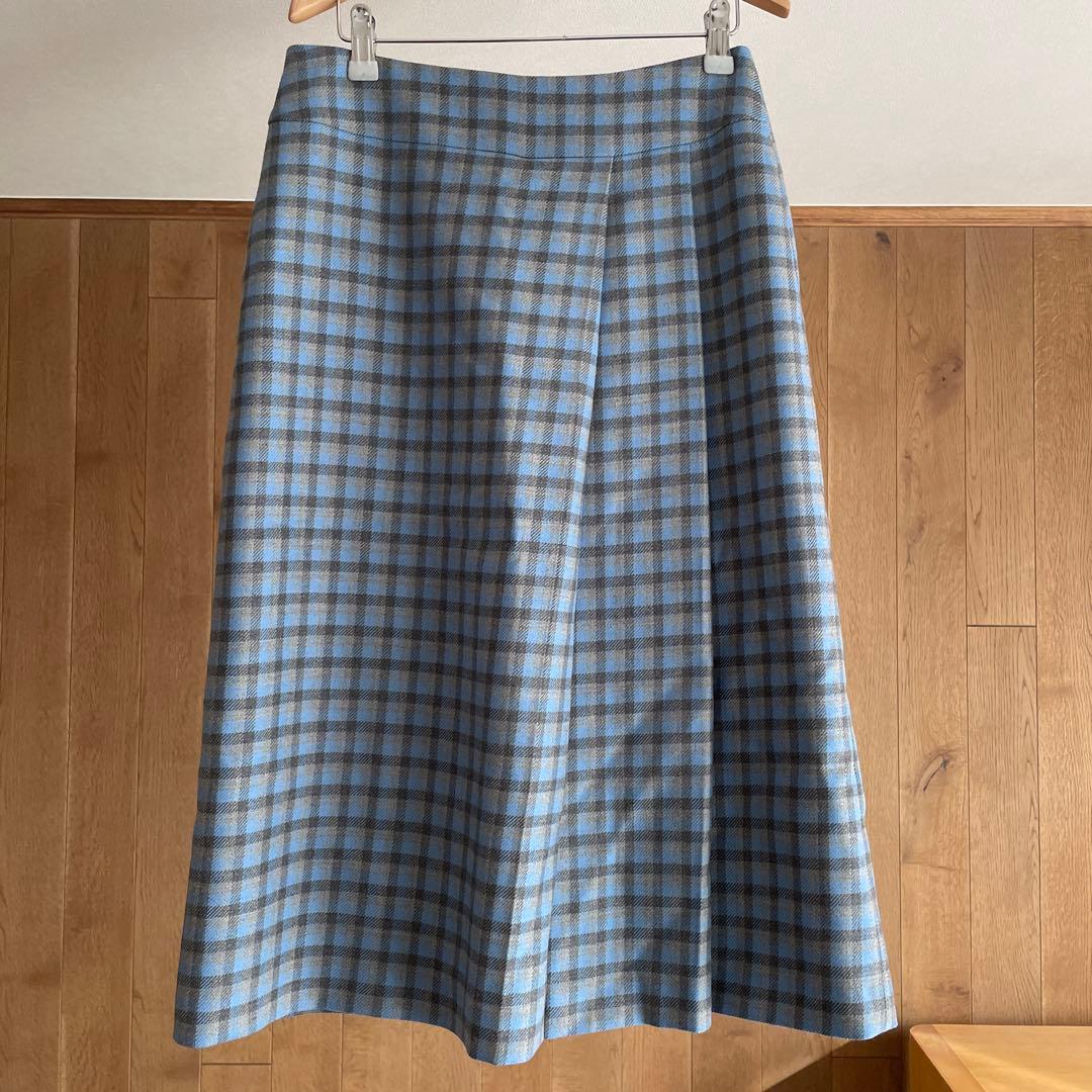 Drawerドゥロワー　チェック　スカート