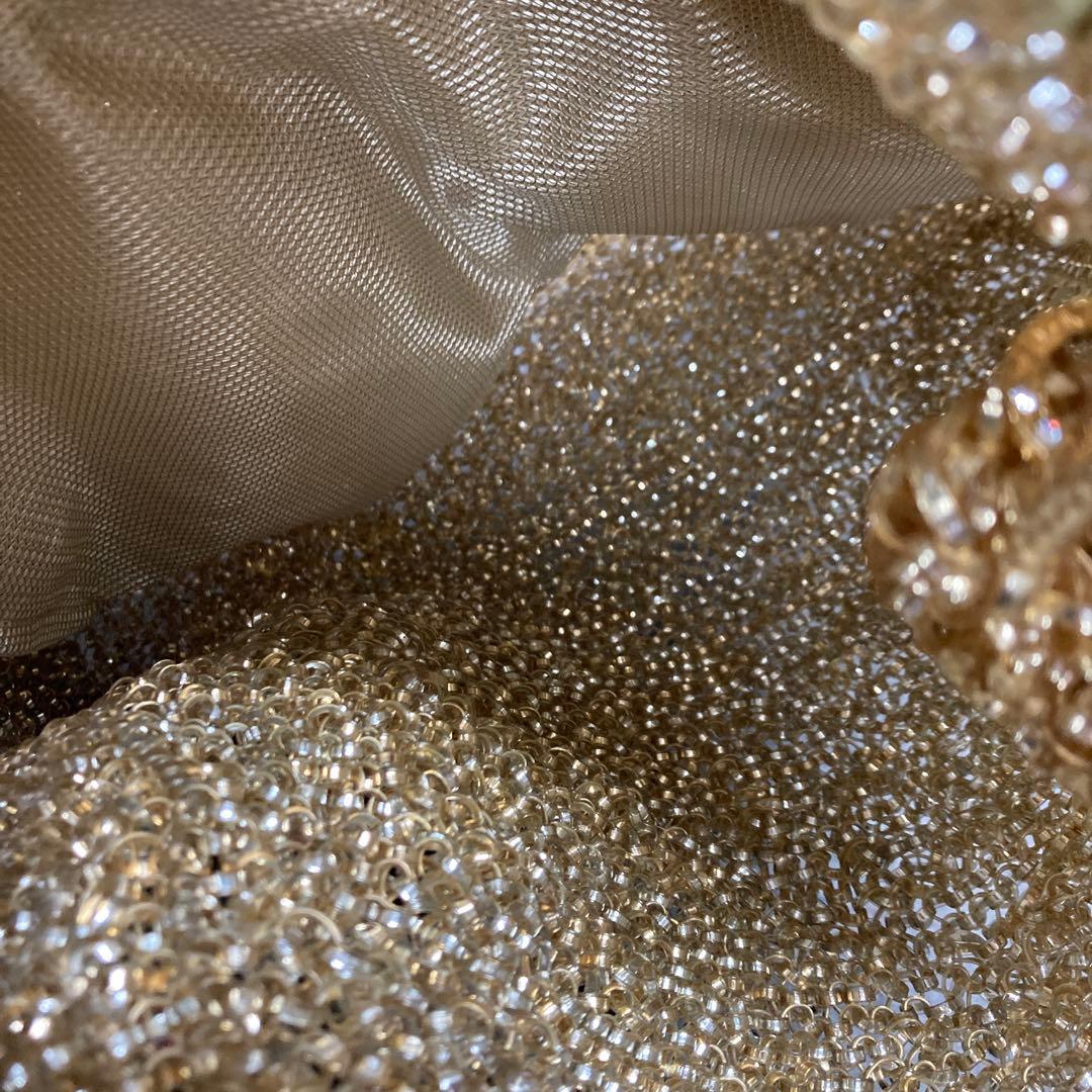 アンテプリマ　ワイヤーバッグ　縦型　スタンダード　ゴールド　限定チャーム付き