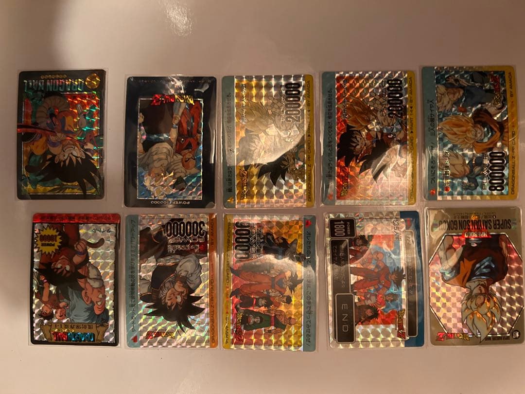 ドラゴンボールカードダス ビジュアルアドベンチャー 等19枚　キラカード