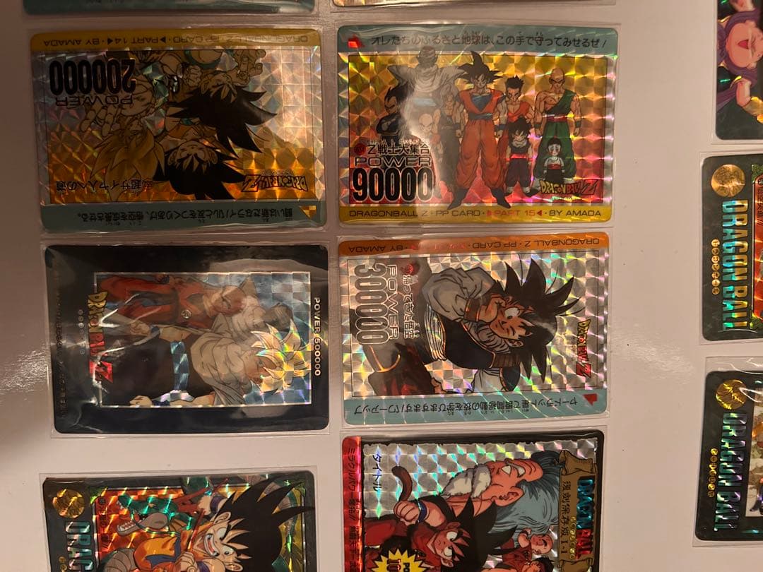 ドラゴンボールカードダス ビジュアルアドベンチャー 等19枚　キラカード