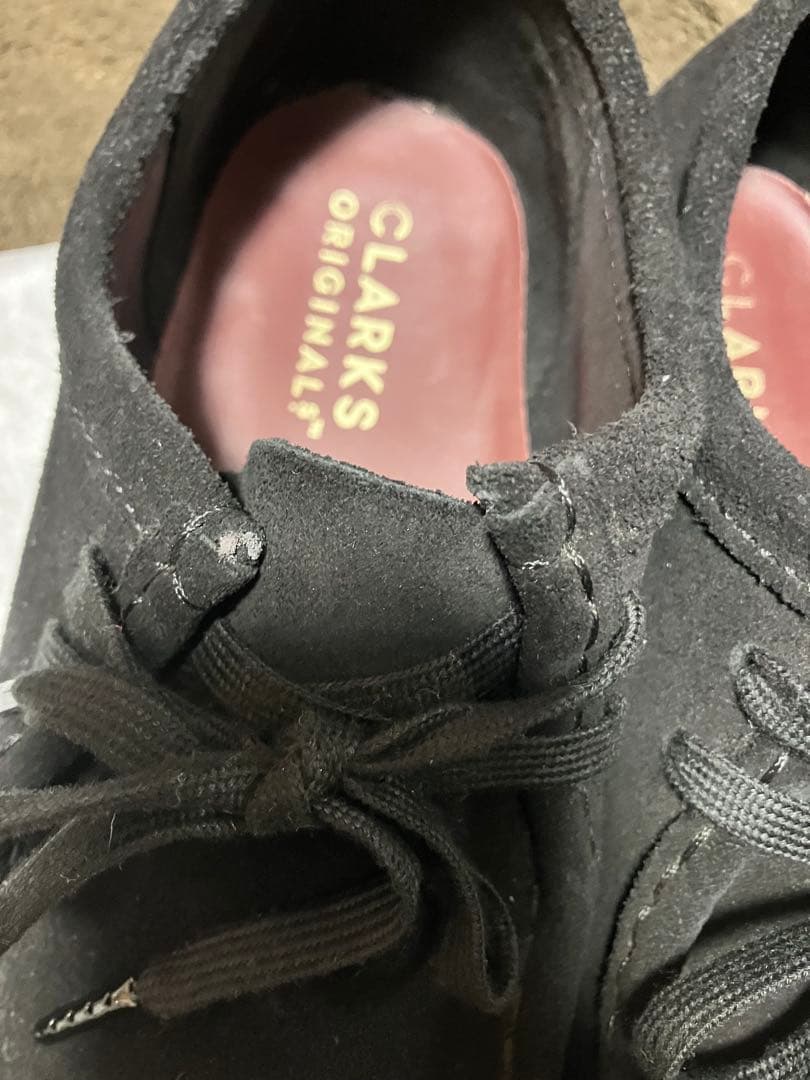 CLARKS ORIGINALS クラークス　ワラビー　ブラック　黒