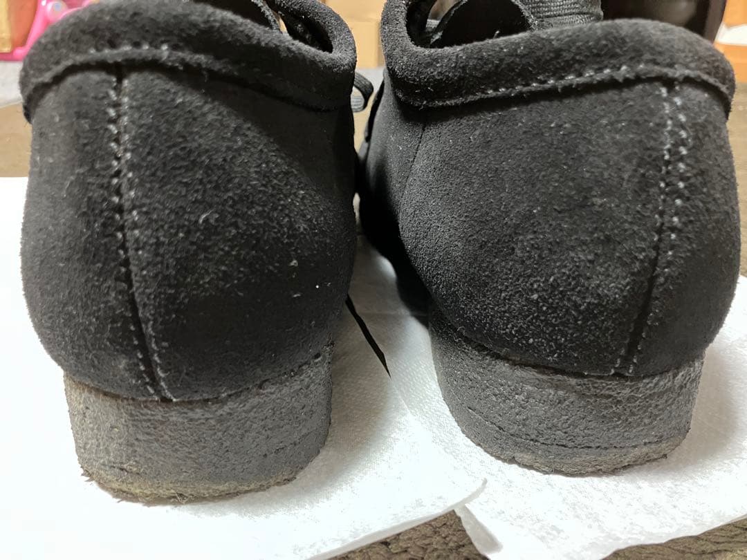 CLARKS ORIGINALS クラークス　ワラビー　ブラック　黒