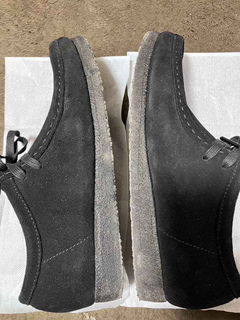 CLARKS ORIGINALS クラークス　ワラビー　ブラック　黒