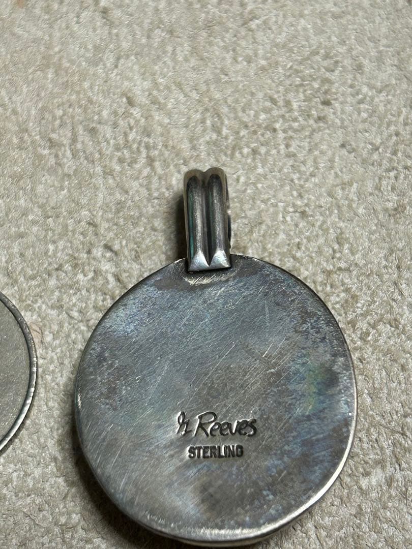 新品　インディアンジュエリー　ターコイズ　ペンダントトップ　故ゲイリーリーブス