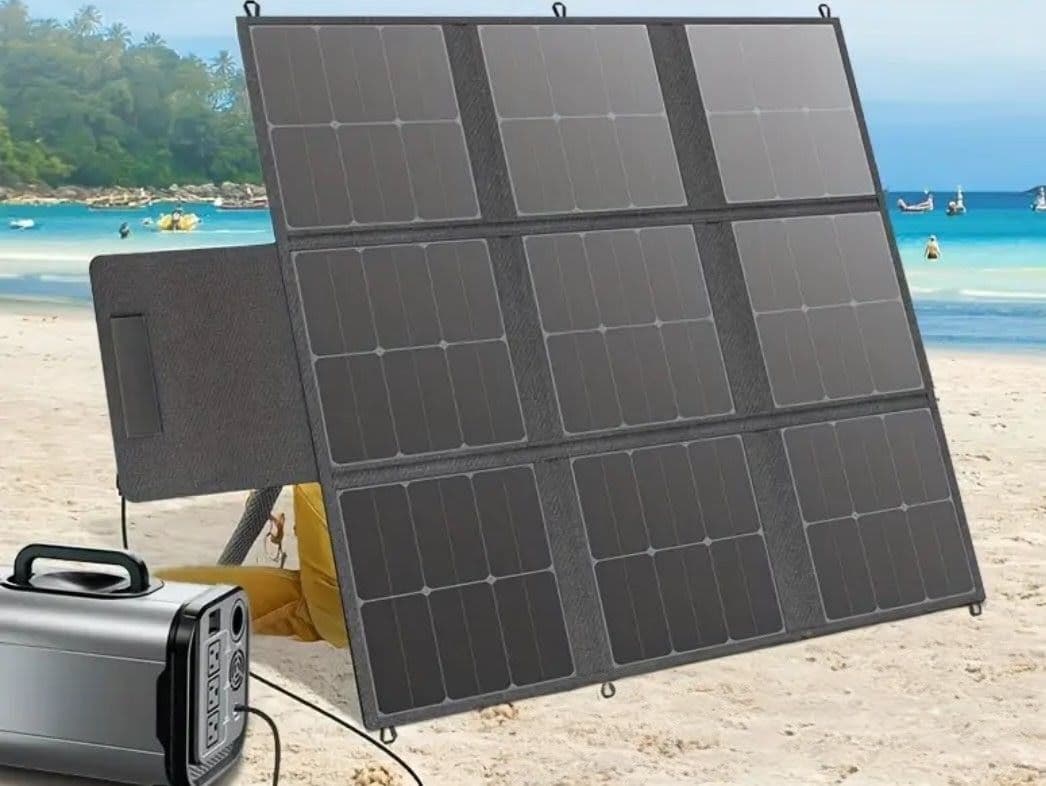【格安！！】良品✨215W 　折りたたみ式ソーラーパネルバッグ