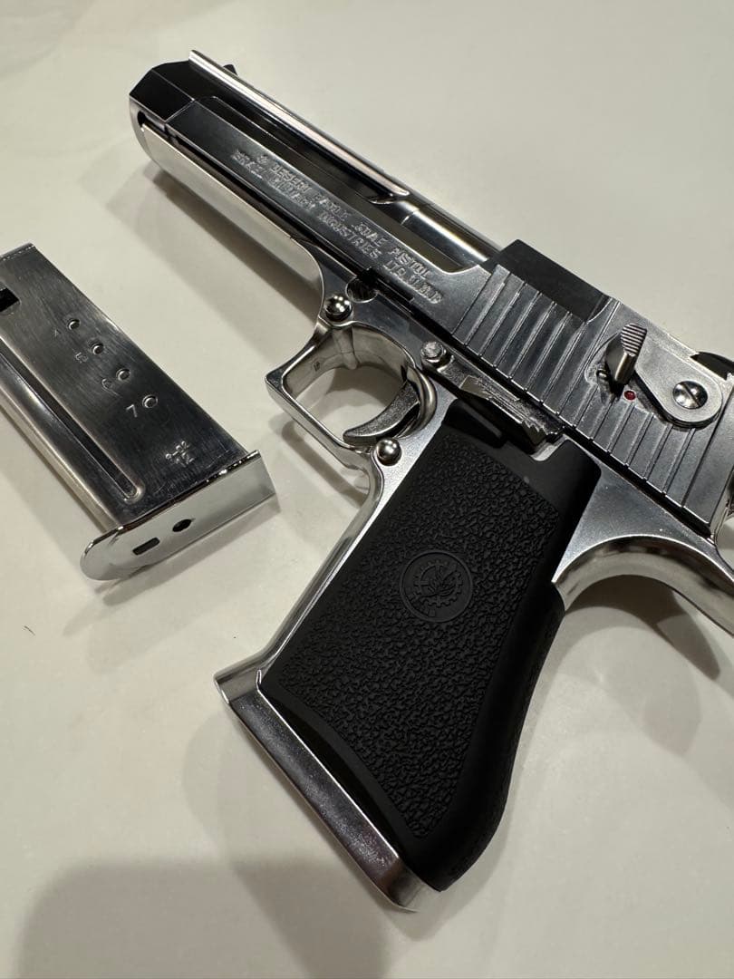 東京マルイ　デザートイーグル クロームステンレス　ガスガン