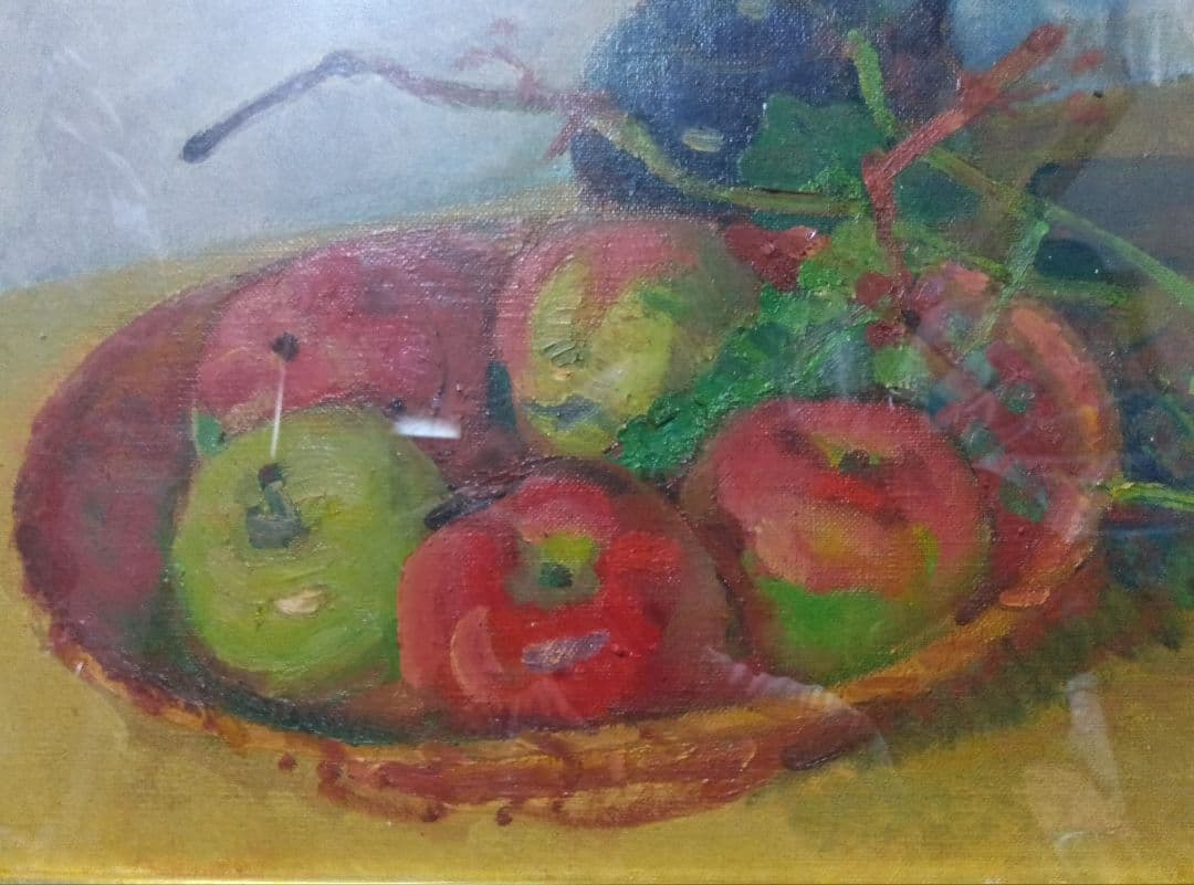 F4号油彩です写真１１枚です見事な秀作です