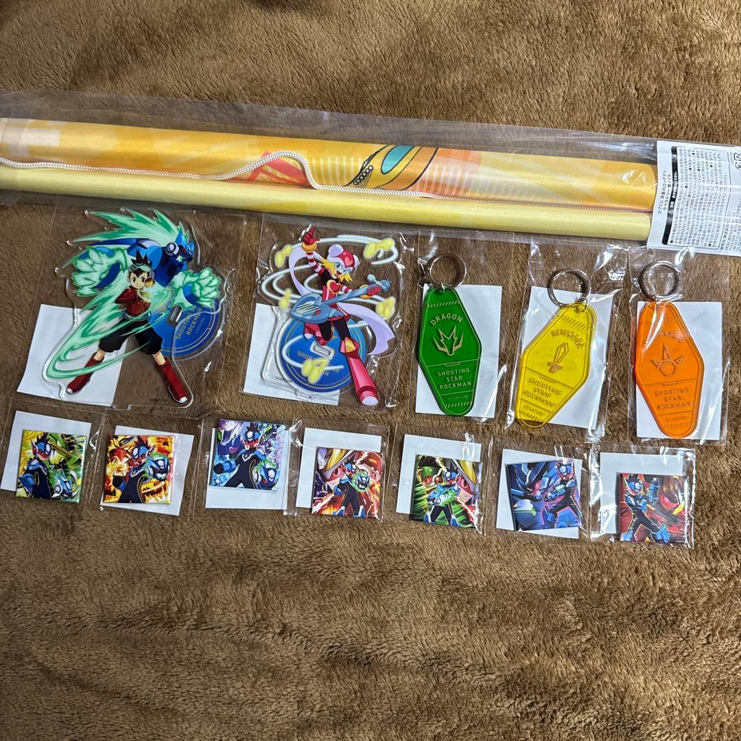 流星のロックマン　カプくじ　タペストリー・アクリルスタンド他　響ミソラ　A賞