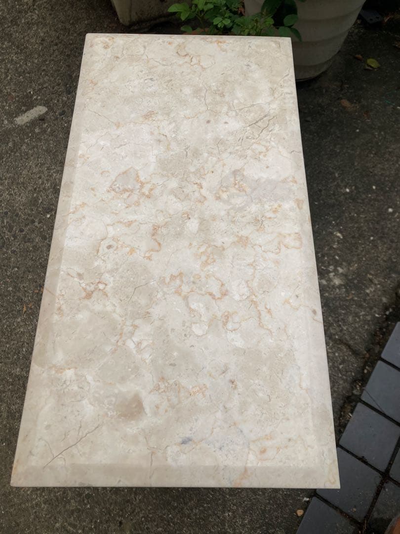 大理石天板　サイドテーブル　高級家具