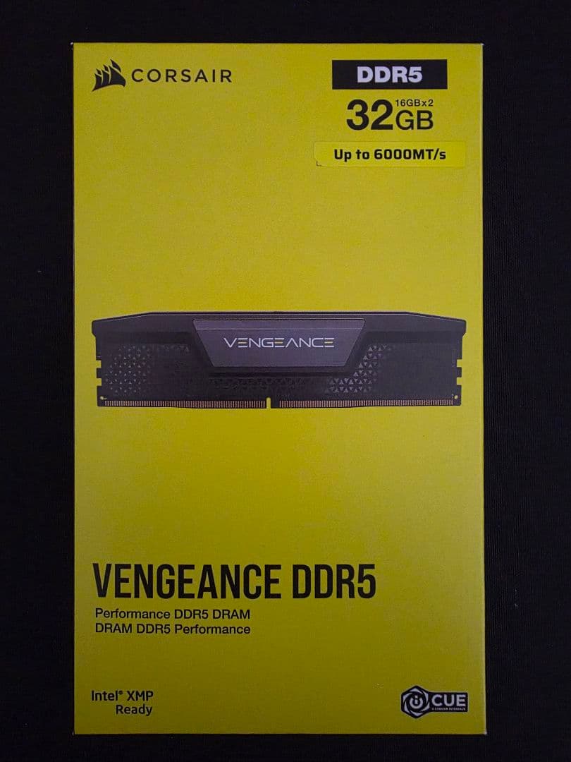 メモリー CORSAIR VENGEANCE DDR5 32GB