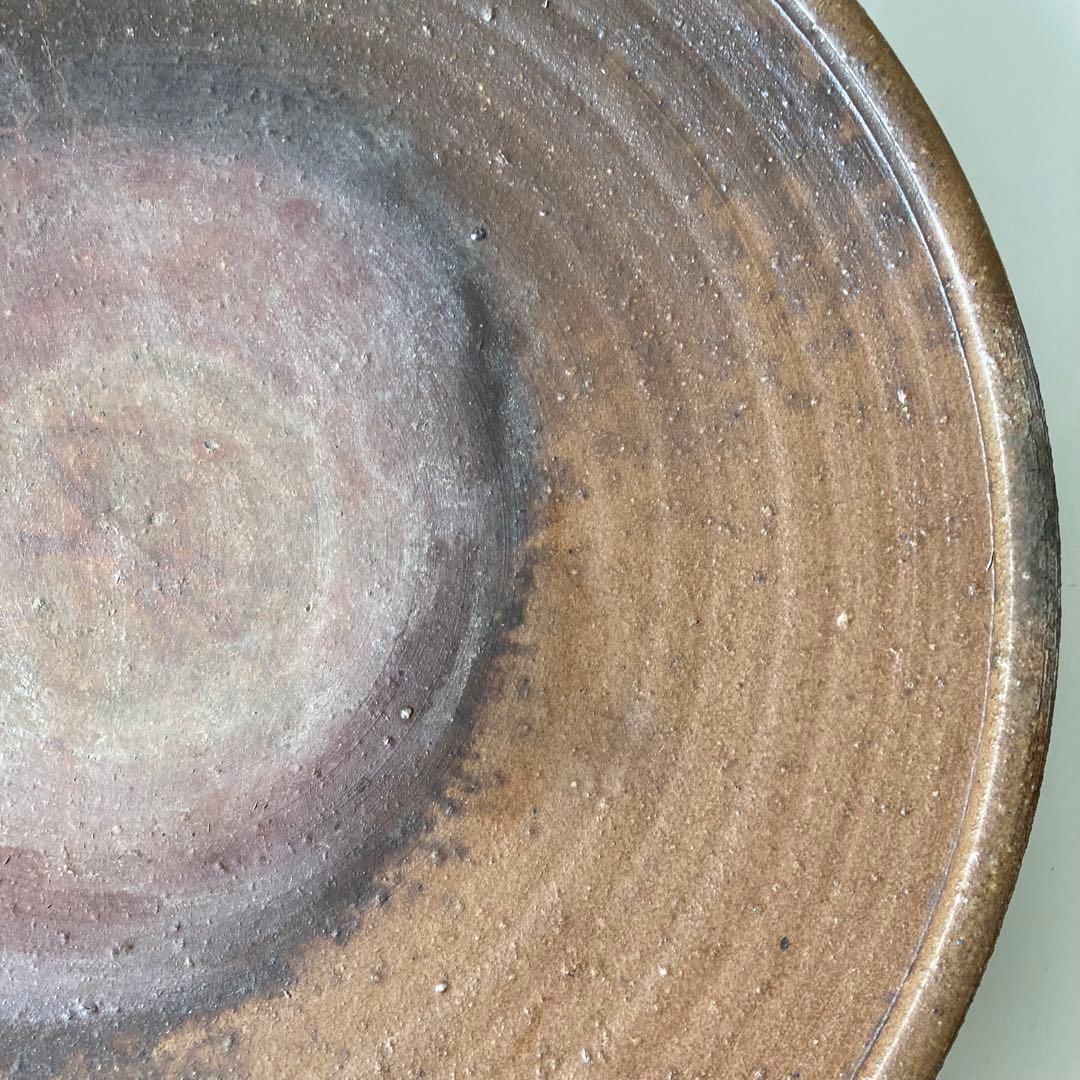 備前焼　大皿　径57cm　窯変　胡麻　飾り皿　特大サイズ