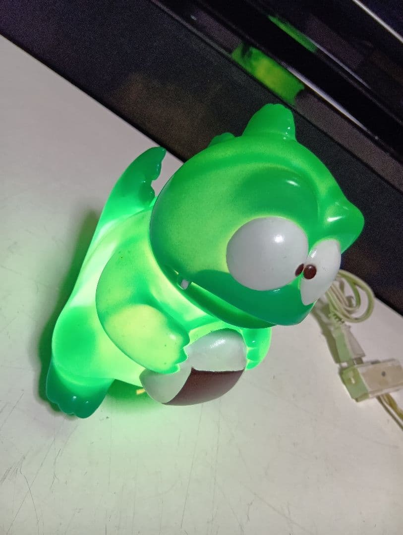 希少　1980's　オフィシャル　GODZILLA　学研 東宝　日本製　ランプ