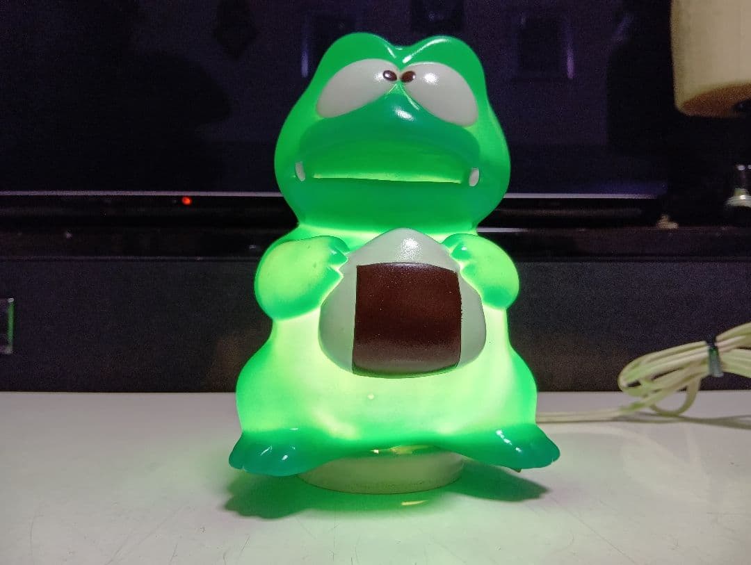 希少　1980's　オフィシャル　GODZILLA　学研 東宝　日本製　ランプ