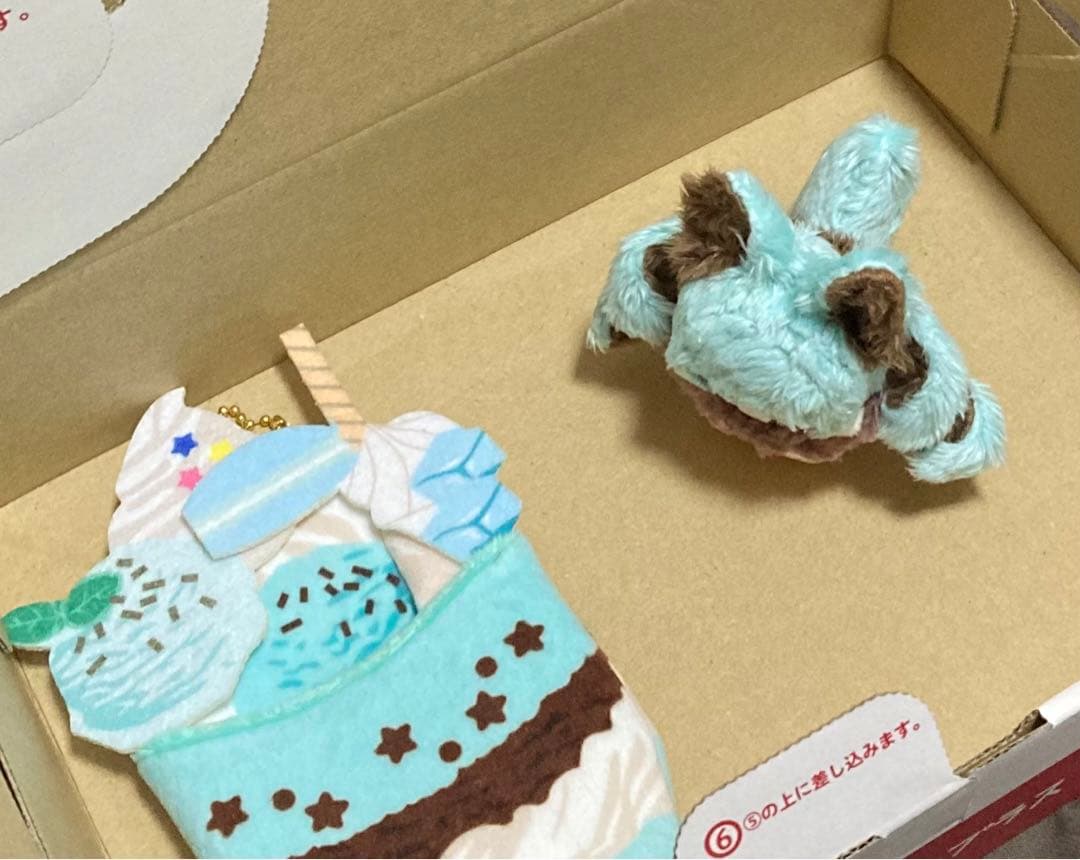 自作ぬいぐるみ・チョコミントの女の子