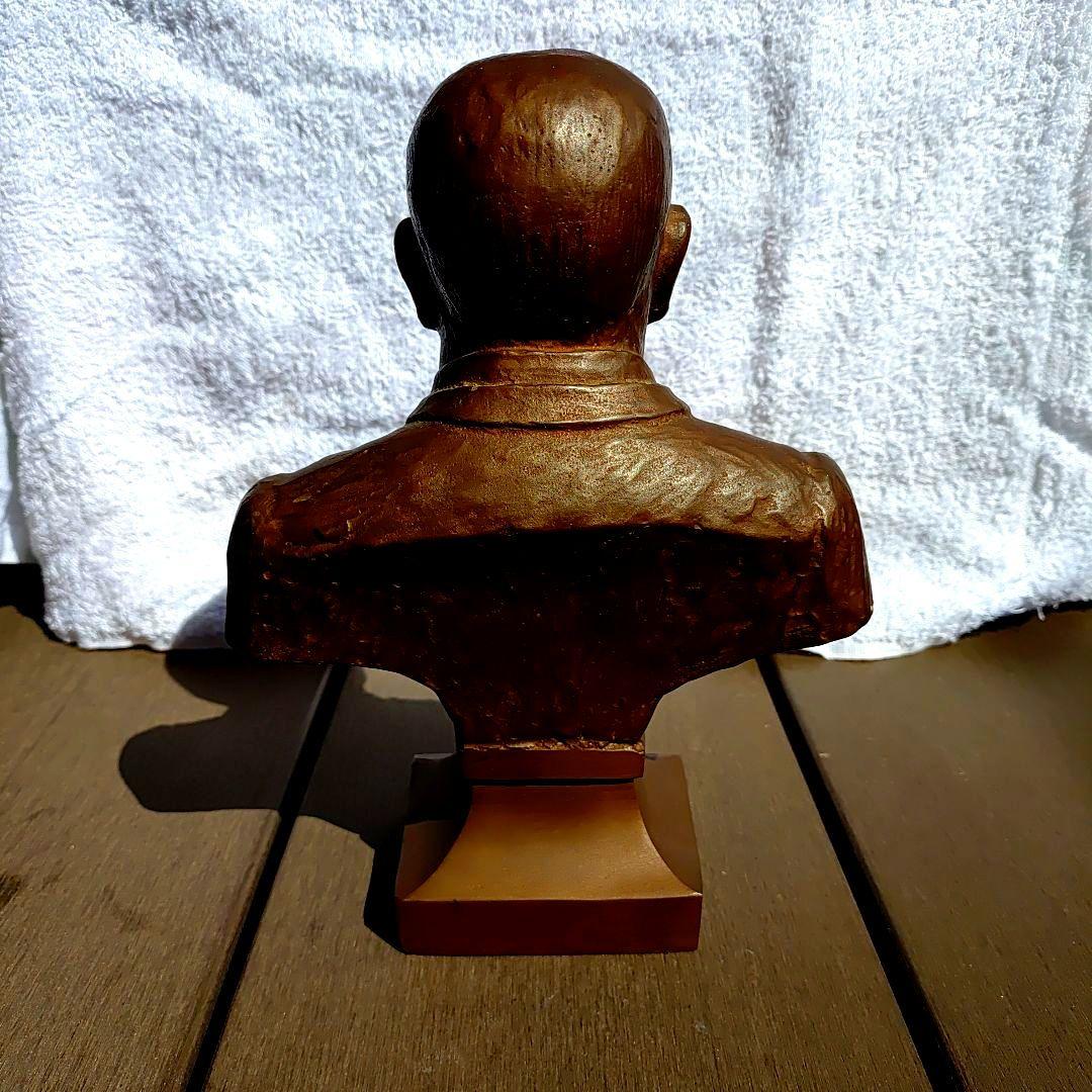 田中角栄 ブロンズ製胸像 約20cm