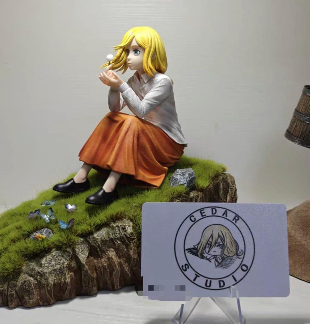 進撃の巨人 ① ヒストリア・レイス ガレージキット ガレキ スタチュー