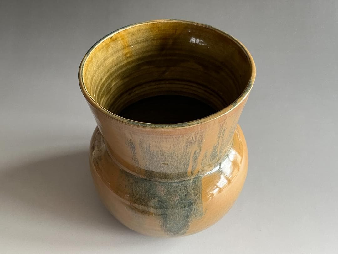 14代　亀井味楽　高取　鮟鱇水指　茶道具