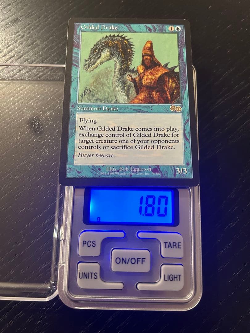 MTG 金粉のドレイク/Gilded Drake 英語版