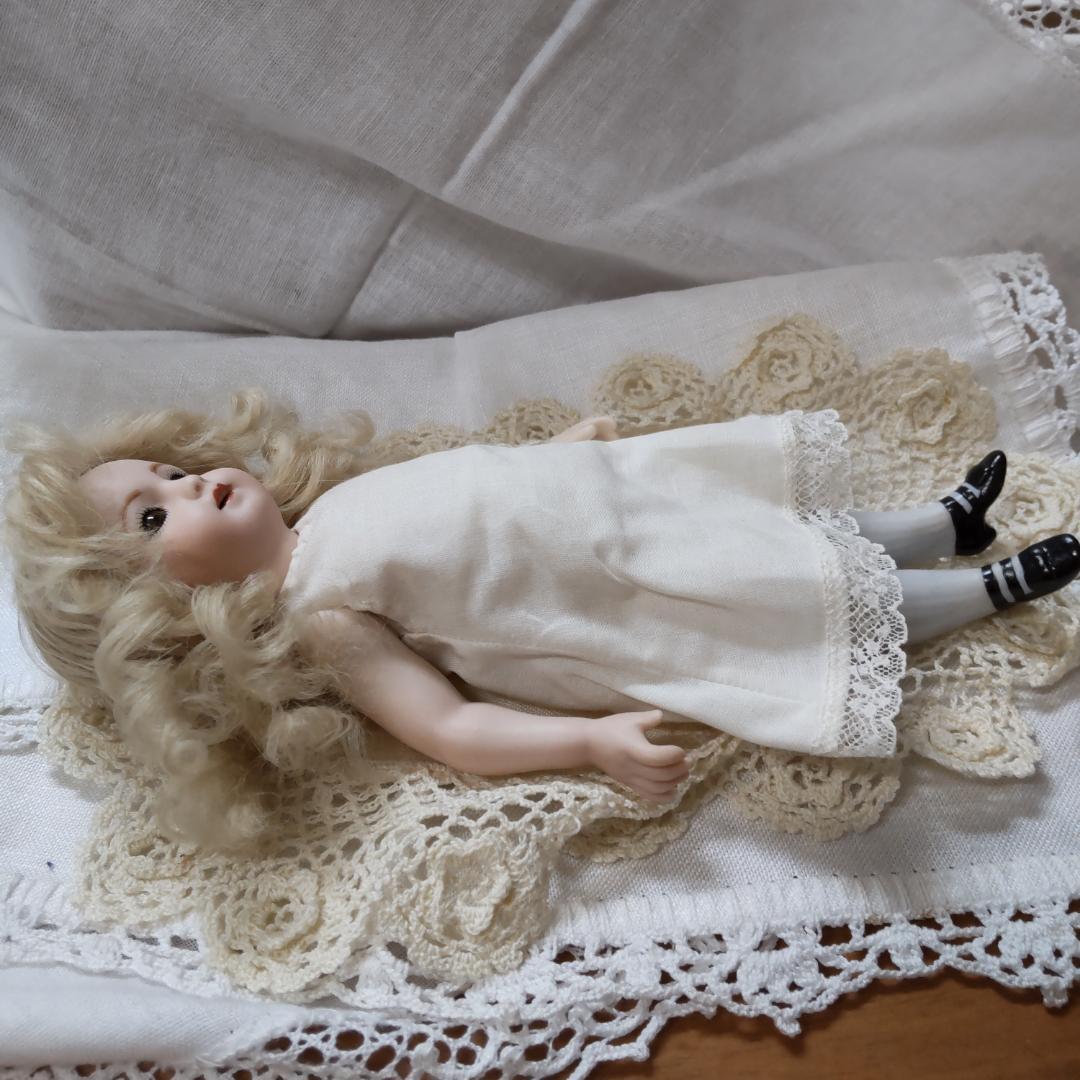 シモン&ハルビック 　アンティークドールリプロ　作家　ビスクドール　ミニョネット