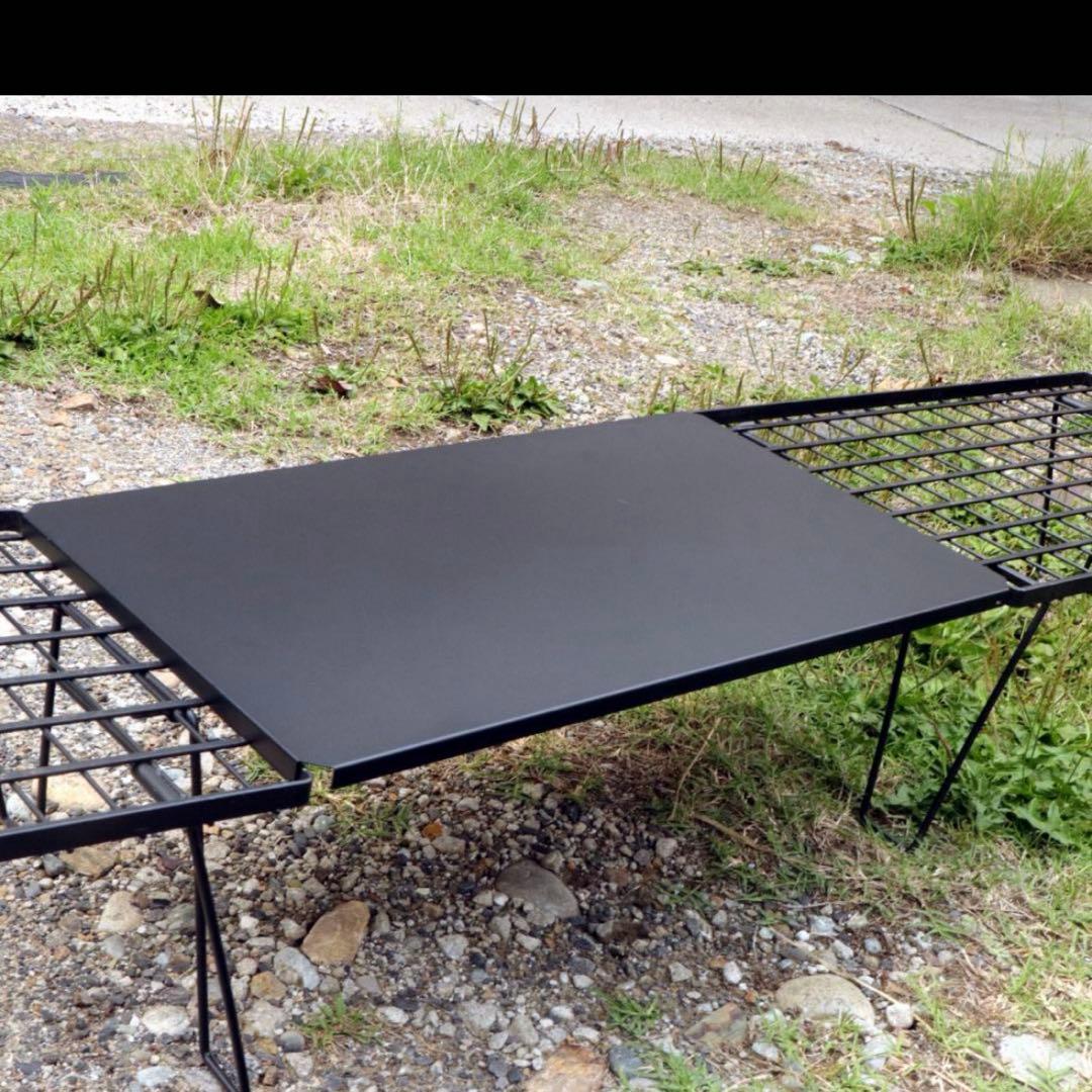 週末値下げ　ユニフレーム　フィールドラック　天板セット