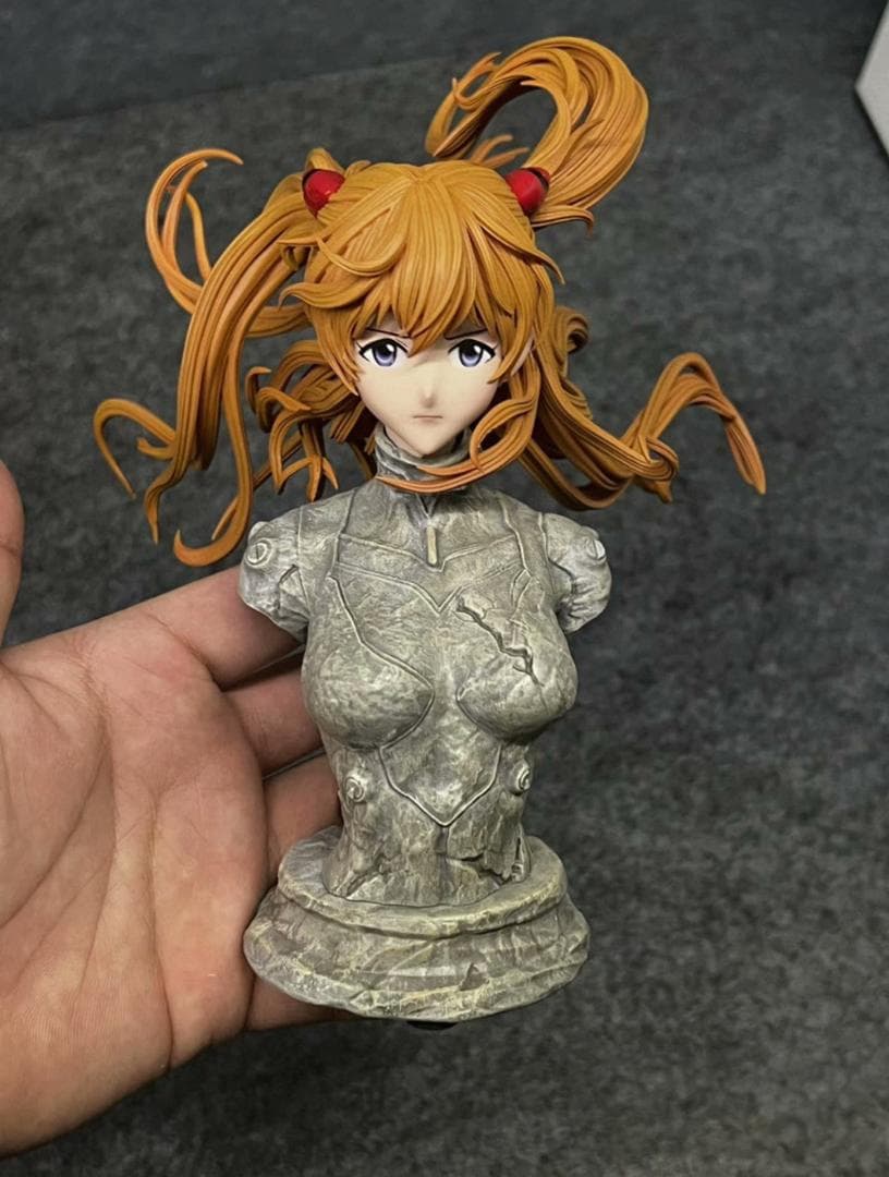新世纪エヴァンゲリオン アスカ 石の心 1/4 GK フィギュア