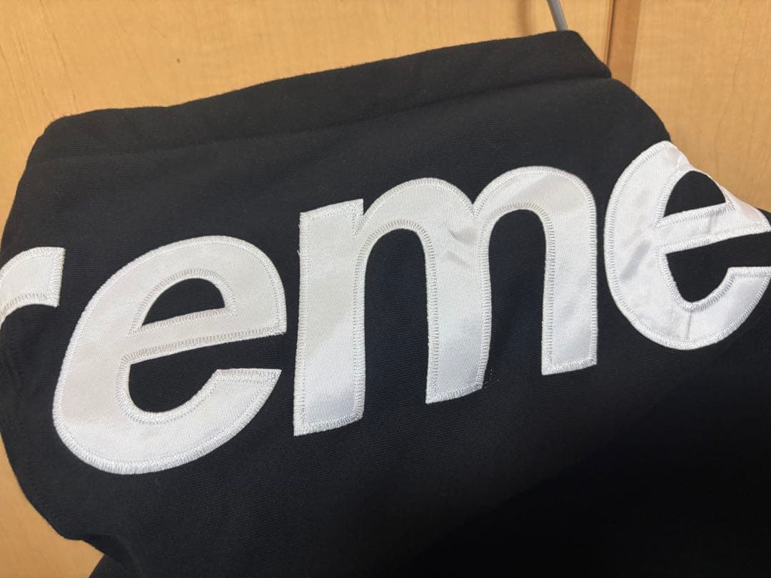 Supreme フード付きスウェット ブラック