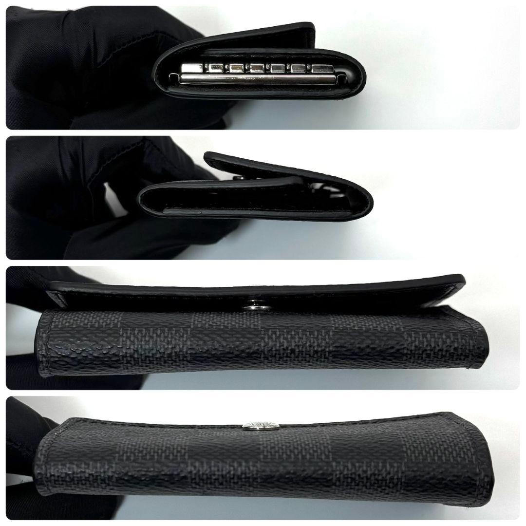 美品 ルイヴィトン ダミエグラフィット ミュルティクレ6 キーケース 6連 鍵