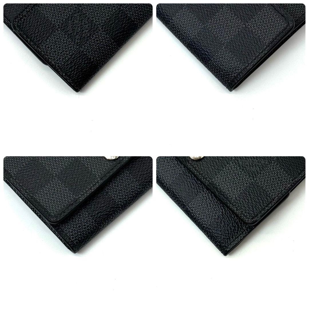 美品 ルイヴィトン ダミエグラフィット ミュルティクレ6 キーケース 6連 鍵