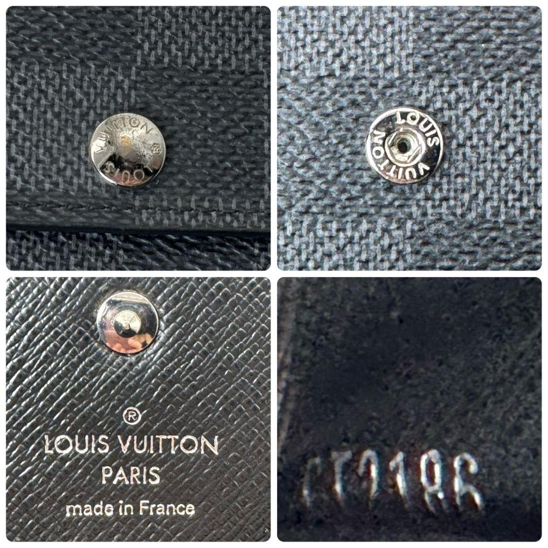 美品 ルイヴィトン ダミエグラフィット ミュルティクレ6 キーケース 6連 鍵