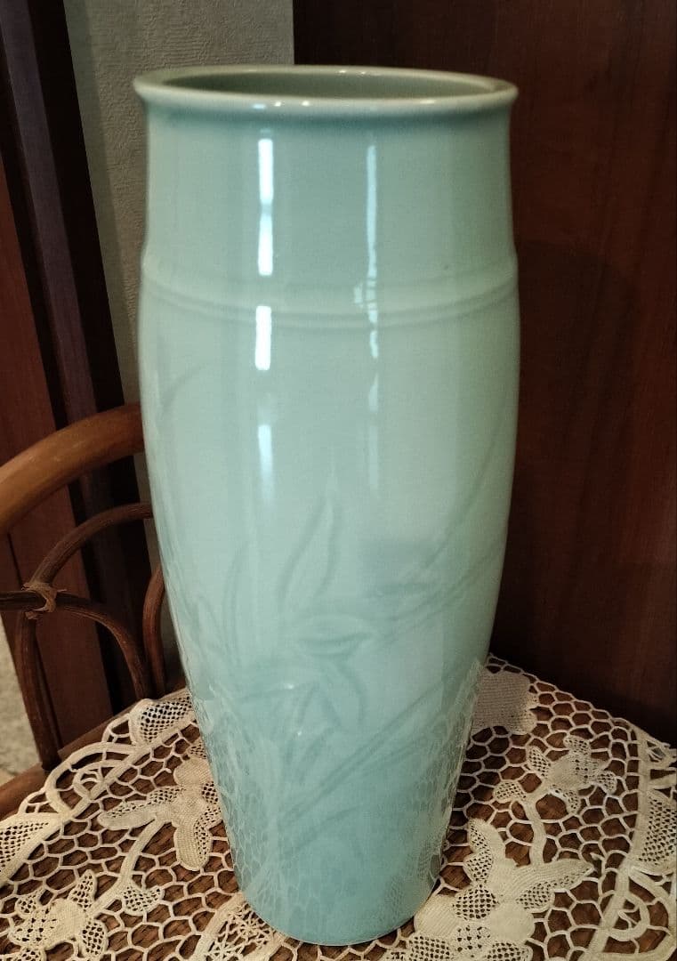 アンティーク 高麗青磁 花器