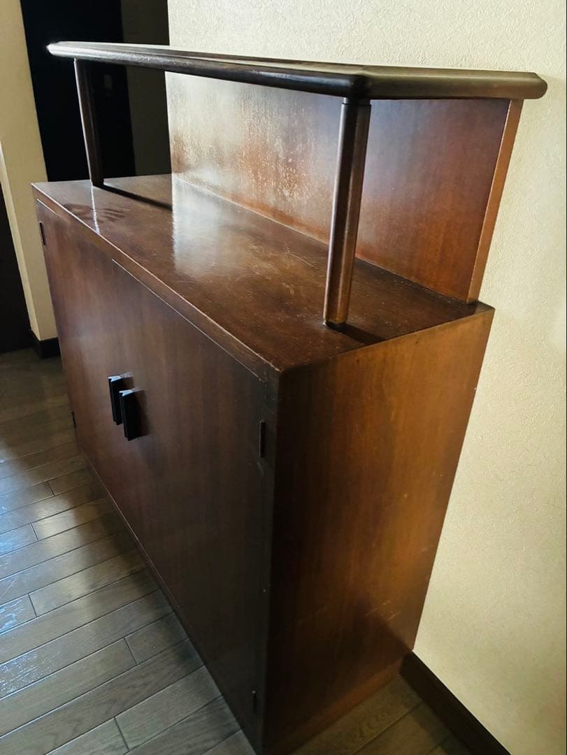 民藝家具 陳列棚 飾り棚 チェスト ラック 木製 押入れ 収納 整理 書斎