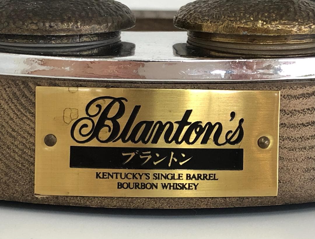Blanton's ブラントン ウイスキー ディスプレイ ボトルキャップ 台座