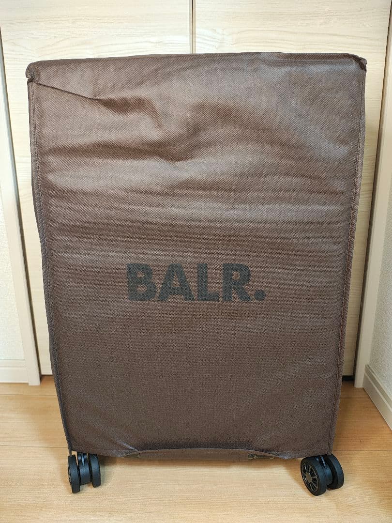 【新品未使用】BALR. ボーラー　スーツケース　ブラック　M