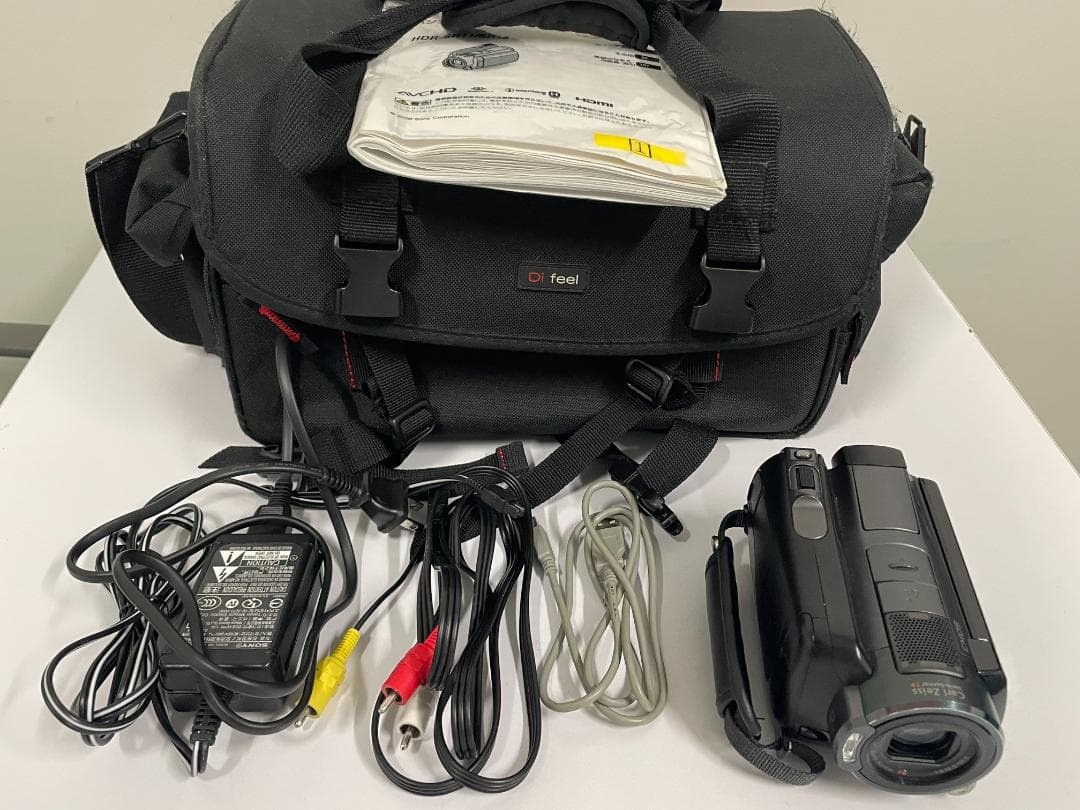 【動作確認ＯＫ】★　SONY ソニー HDR-SR12 デジタルビデオカメラ